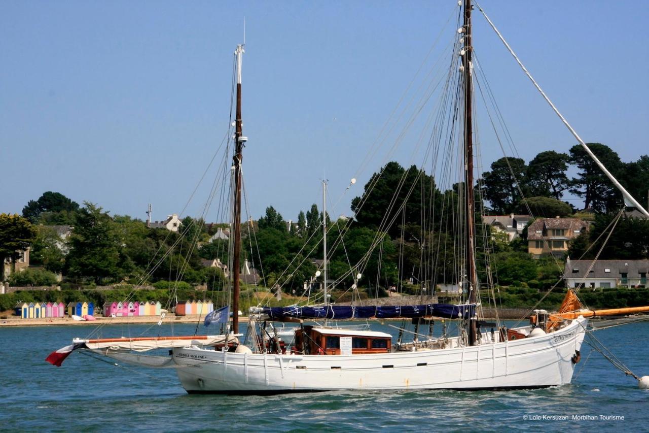 Maison 4 Personnes En Bord De Mer - Golfe Du Morbihan Baden Exteriér fotografie